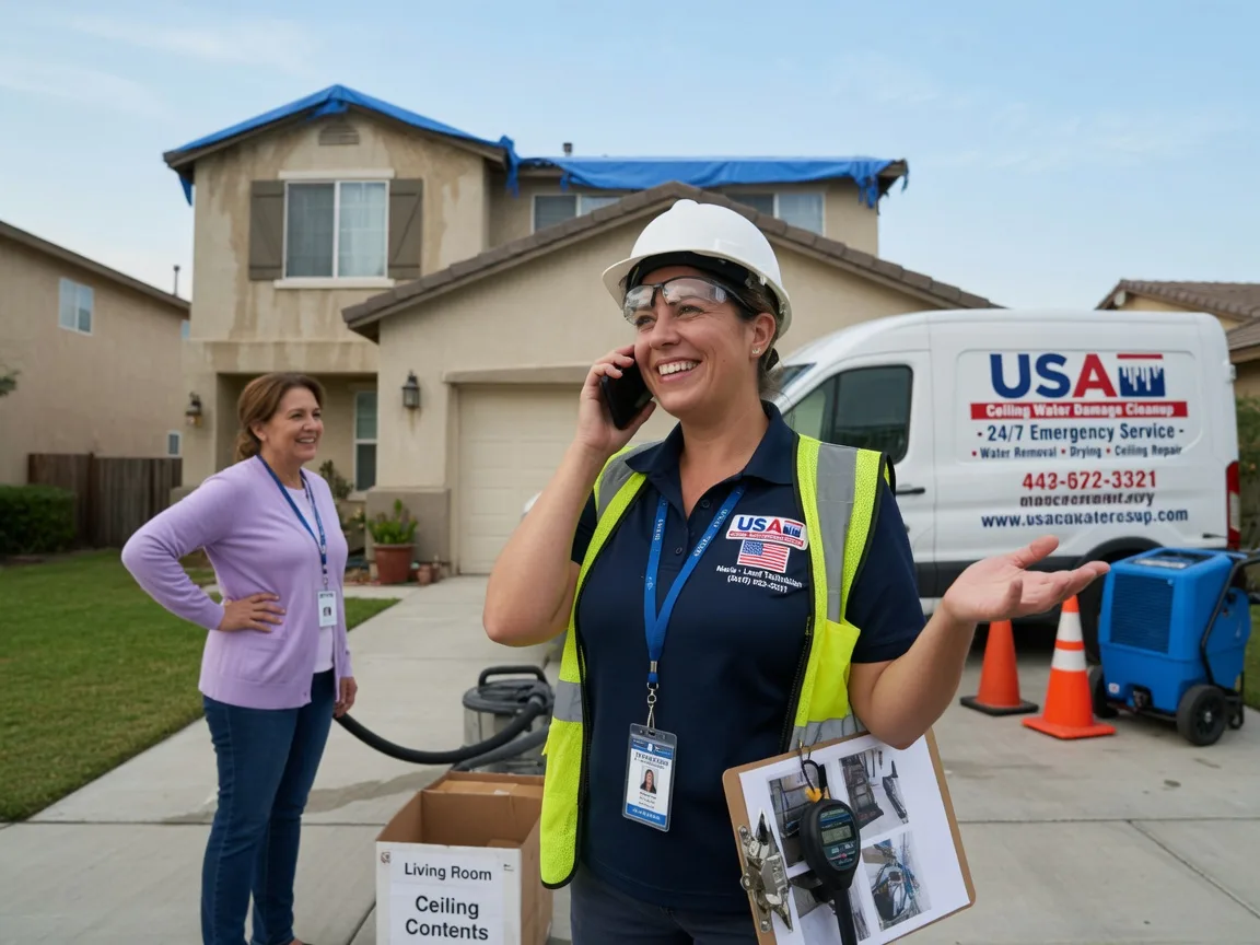 Ceiling Water Damage Restoration Triumph, IL FAQs